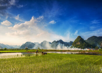 Thung lũng Bắc Sơn – thiên đường màu xanh nơi xứ Lạng