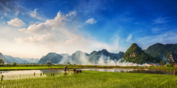 Thung lũng Bắc Sơn – thiên đường màu xanh nơi xứ Lạng