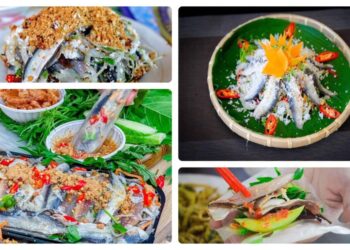 Gỏi sầu đâu, gỏi cá trích Việt Nam xác lập kỷ lục đặc sản châu Á