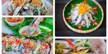 Gỏi sầu đâu, gỏi cá trích Việt Nam xác lập kỷ lục đặc sản châu Á