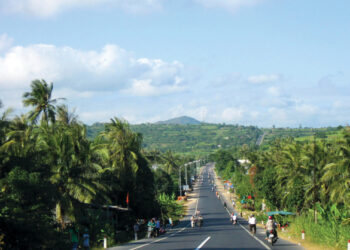 Cung đường mùa xuân qua thị xã Sông Cầu, Phú Yên