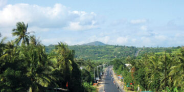 Cung đường mùa xuân qua thị xã Sông Cầu, Phú Yên