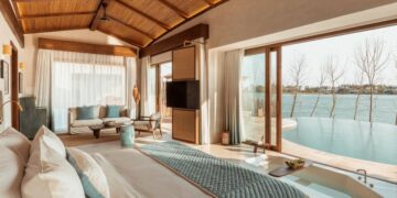 Thư thái tại khu nghỉ dưỡng sang trọng bên bờ sông phố Hội