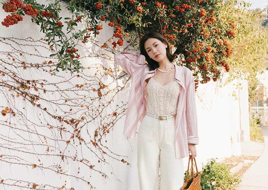 Nhắc nhẹ trang phục ngày xuân cho phụ nữ dáng vóc nhỏ nhắn