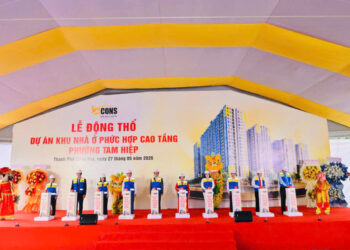 Tập đoàn Bcons động thổ dự án nhà ở 2.280 căn hộ tại thành phố Đồng Nai